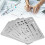 10Pcs 27 Holes Erasing Shield Multipurpose 5