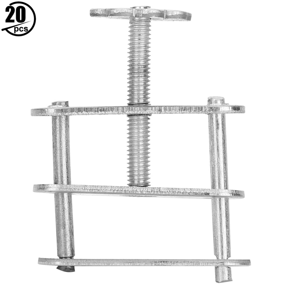 20Pcs Iron Plated Water-Stop Clamp Rubber Tube 9121376121531