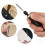 4 in 1 Stitching Awl Kit Ebony Handle DIY Leather 6