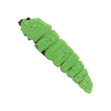 Interactive Green Caterpillar Toy - Remote Control & Infrared Sensing