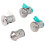 Ignition Switch Tailgate Door Lock Cylinder Kit 4