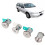 Ignition Switch Tailgate Door Lock Cylinder Kit 11