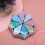 8 Colors Petal Shape Schedule Book Scrapbook 3