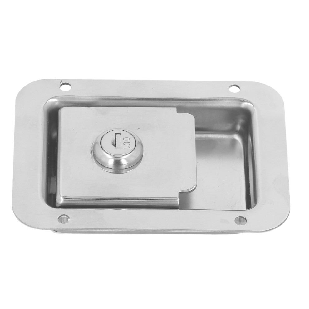 Secure Your Rv With Stainless Steel Flush Mount Paddle Toolbox Lock For Doors 8271331879012