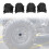 4pcs Hub Caps for Maverick X3 Turbo R 2017-2020 4