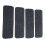 4 Pcs RV Stair Covers Rug Anti Slip Reflective 14