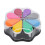 8 Colors Petal Shape Schedule Book Scrapbook 1