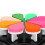 8 Colors Petal Shape Schedule Book Scrapbook 7