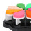 8 Colors Petal Shape Schedule Book Scrapbook 8