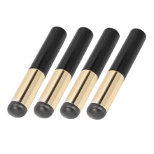 4PCS Silicone Concealer Brush Set, Round Head Mini Lip Balm Applicators