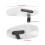 Universal Transparent ABS Motorcycle Hand Guard, Reduces Wind Resistance 2