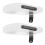 Universal Transparent ABS Motorcycle Hand Guard, Reduces Wind Resistance 14