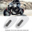 Universal Transparent ABS Motorcycle Hand Guard, Reduces Wind Resistance 5