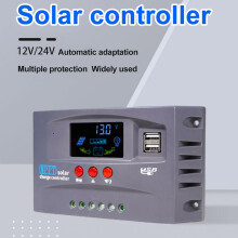 12/24V Auto-ID MPPT Solar 60A LCD Black 170x95x40mm