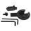 Compound Recurve Bow Brush Arrow Rest Set Round 1