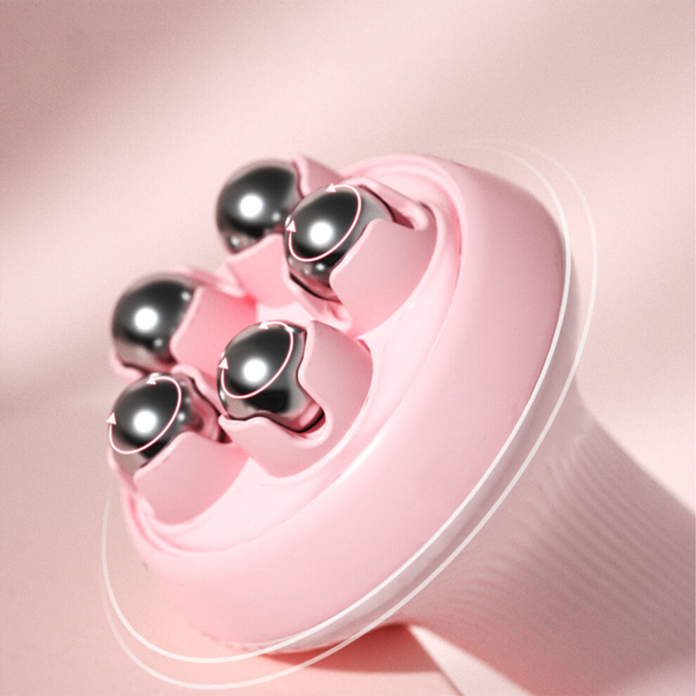 Pink Body Scraping Machine Meridian Massage Brush Abs For Muscle Relaxation