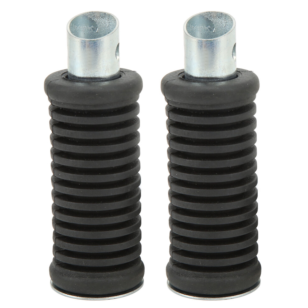 2Pcs Footpegs Rubber Aluminum Alloy Foot Pedal 9121376125751