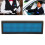 Scrolling LED Name Badge - Programmable Text & Dynamic Patterns in Blue 16