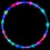 LED Hoop 90cm RGB Color-Changing, 2xAA Batteries 4