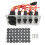 4 Gang Push Button Switch Panel With Circuit 2