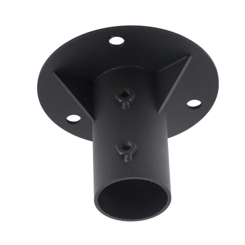 Durable Concrete Mount Base for Round 52mm Poles Heavy Duty Flange