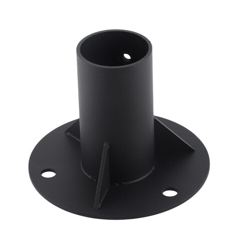 Durable Concrete Mount Base for Round 52mm Poles Heavy Duty Flange 1