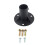 Durable Concrete Mount Base for Round 52mm Poles Heavy Duty Flange 11