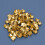 100 PCS 9MM Brass Copper Square Rivets Apparel 4