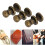 20 Sets Screw Nail Rivet Copper Round Head Stud 6