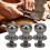 20PCS 9 x 8mm DIY Copper Rivets Round Head Nipple 7