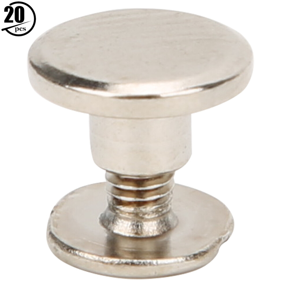 20 Set Brass Rivet Account Book Connecting Screws 9121376127120