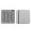 Heated Seat Cushion 3 Temp Modes Fast Heating USB Gray Office Travel 16