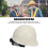Industrial Hard Hat ABS White Adjustable Helmet 4