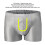 EMF Shielding Underwear Men L Silver Fiber Cotton 4