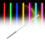 Metal Handle Mini Light Sword LED 7 Colors Change 12