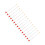 15pcs/set Mini Winter Ice Fishing Rod Top Tip 8