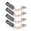 4PCS Alternators Brush Set A647X50870 Metal 1