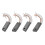 4PCS Alternators Brush Set A647X50870 Metal 2