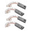 4PCS Alternators Brush Set A647X50870 Metal 4