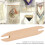 2pcs Beech Wood Weaving Shuttle DIY Sweater Scarf 6