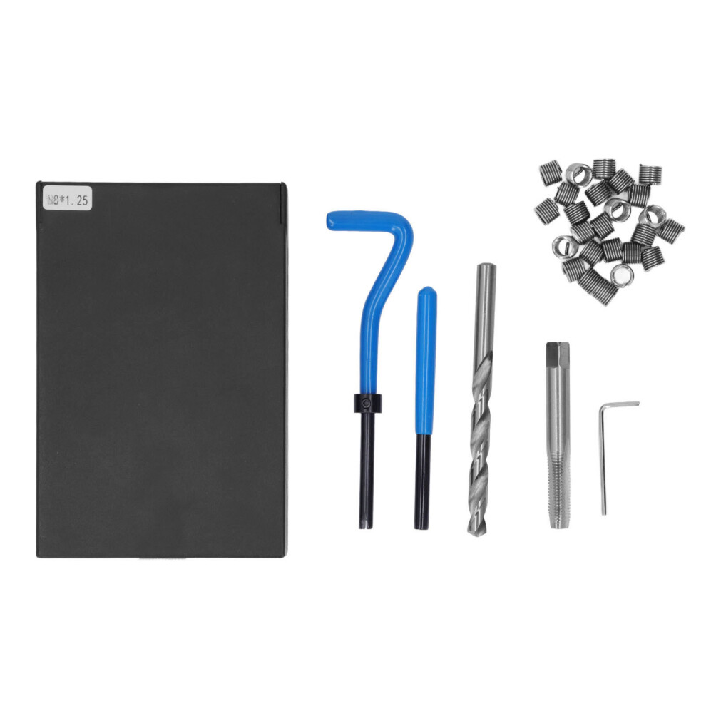 M8x1.25 Thread Repair Tool Helical Threaded Blue 9121376129049