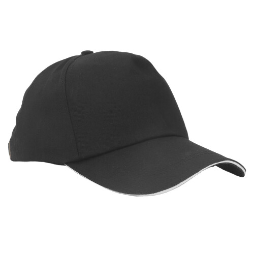 Safe Bump Cap Adjustable Black ABS Cotton Hat