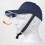 White PE Baseball Cap Insert with Chin Strap, Anti-Impact Protective Layer 4