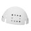 White PE Baseball Cap Insert with Chin Strap, Anti-Impact Protective Layer 9