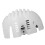 Universal Bump Hat Insert White PE Shell for Collision Protection 80g 14