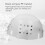 Universal Bump Hat Insert White PE Shell for Collision Protection 80g 6