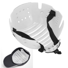 Universal Bump Hat Insert White PE Shell for Collision Protection 80g