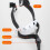 White PE Baseball Cap Insert with Chin Strap, Anti-Impact Protective Layer 3