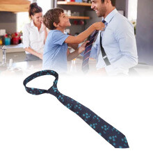 Herren Krawatten-Set Manschettenknopf Clip 3-teiliges Geschenkset aus Polyester Seide HB177