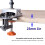 Concealed Hinge Jig Kit Set, Stainless Steel, 35mm 8